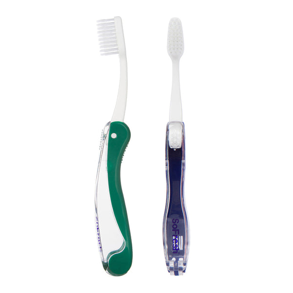 Travel Flossing Toothbrush